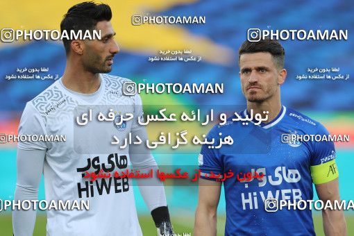 1605580, Tehran, , لیگ برتر فوتبال ایران، Persian Gulf Cup، Week 17، Second Leg، Esteghlal 1 v 0 Foulad Khouzestan on 2021/03/06 at Azadi Stadium