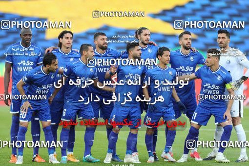1605511, Tehran, , لیگ برتر فوتبال ایران، Persian Gulf Cup، Week 17، Second Leg، Esteghlal 1 v 0 Foulad Khouzestan on 2021/03/06 at Azadi Stadium