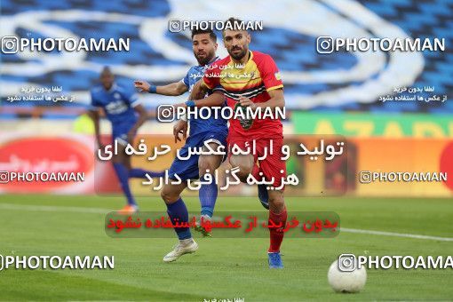 1605644, Tehran, , لیگ برتر فوتبال ایران، Persian Gulf Cup، Week 17، Second Leg، Esteghlal 1 v 0 Foulad Khouzestan on 2021/03/06 at Azadi Stadium