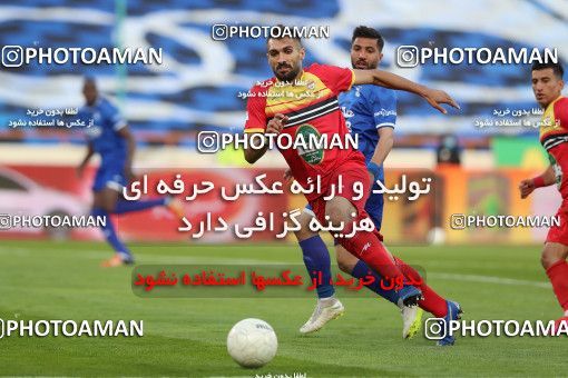 1605571, Tehran, , لیگ برتر فوتبال ایران، Persian Gulf Cup، Week 17، Second Leg، Esteghlal 1 v 0 Foulad Khouzestan on 2021/03/06 at Azadi Stadium