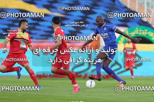 1605582, Tehran, , لیگ برتر فوتبال ایران، Persian Gulf Cup، Week 17، Second Leg، Esteghlal 1 v 0 Foulad Khouzestan on 2021/03/06 at Azadi Stadium