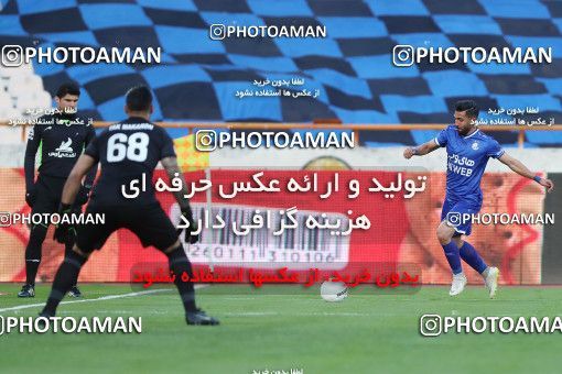 1605514, Tehran, , لیگ برتر فوتبال ایران، Persian Gulf Cup، Week 17، Second Leg، Esteghlal 1 v 0 Foulad Khouzestan on 2021/03/06 at Azadi Stadium