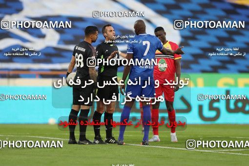 1605581, Tehran, , لیگ برتر فوتبال ایران، Persian Gulf Cup، Week 17، Second Leg، Esteghlal 1 v 0 Foulad Khouzestan on 2021/03/06 at Azadi Stadium