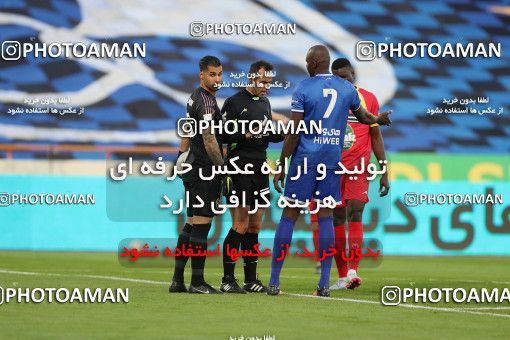 1605606, Tehran, , لیگ برتر فوتبال ایران، Persian Gulf Cup، Week 17، Second Leg، Esteghlal 1 v 0 Foulad Khouzestan on 2021/03/06 at Azadi Stadium