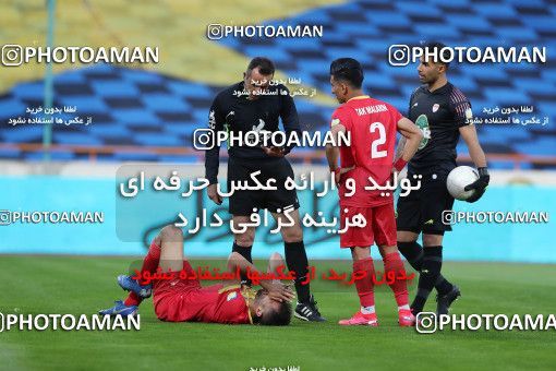 1605626, Tehran, , لیگ برتر فوتبال ایران، Persian Gulf Cup، Week 17، Second Leg، Esteghlal 1 v 0 Foulad Khouzestan on 2021/03/06 at Azadi Stadium