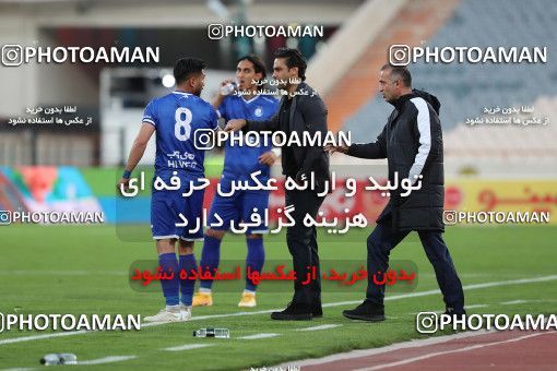 1605498, Tehran, , لیگ برتر فوتبال ایران، Persian Gulf Cup، Week 17، Second Leg، Esteghlal 1 v 0 Foulad Khouzestan on 2021/03/06 at Azadi Stadium