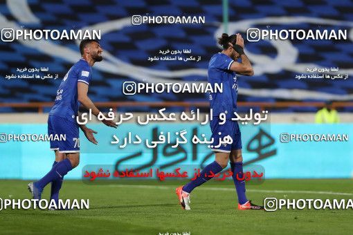 1605525, Tehran, , لیگ برتر فوتبال ایران، Persian Gulf Cup، Week 17، Second Leg، Esteghlal 1 v 0 Foulad Khouzestan on 2021/03/06 at Azadi Stadium