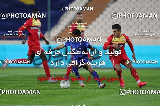 1605642, Tehran, , لیگ برتر فوتبال ایران، Persian Gulf Cup، Week 17، Second Leg، Esteghlal 1 v 0 Foulad Khouzestan on 2021/03/06 at Azadi Stadium