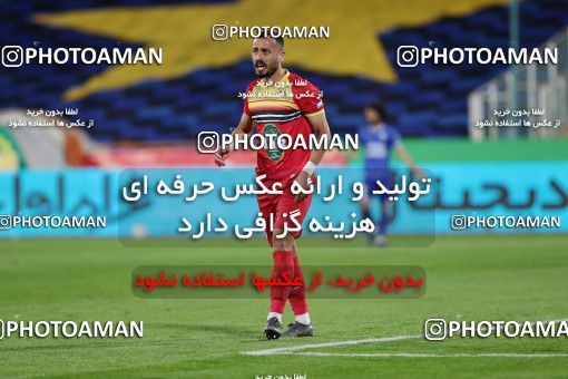 1605590, Tehran, , لیگ برتر فوتبال ایران، Persian Gulf Cup، Week 17، Second Leg، Esteghlal 1 v 0 Foulad Khouzestan on 2021/03/06 at Azadi Stadium