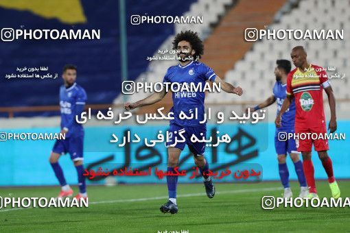 1605548, Tehran, , لیگ برتر فوتبال ایران، Persian Gulf Cup، Week 17، Second Leg، Esteghlal 1 v 0 Foulad Khouzestan on 2021/03/06 at Azadi Stadium