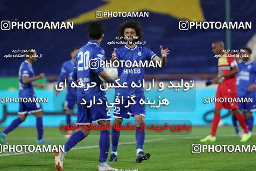 1605549, Tehran, , لیگ برتر فوتبال ایران، Persian Gulf Cup، Week 17، Second Leg، Esteghlal 1 v 0 Foulad Khouzestan on 2021/03/06 at Azadi Stadium