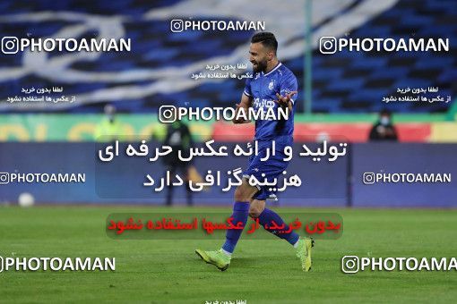 1605541, Tehran, , لیگ برتر فوتبال ایران، Persian Gulf Cup، Week 17، Second Leg، Esteghlal 1 v 0 Foulad Khouzestan on 2021/03/06 at Azadi Stadium