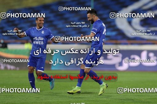 1605547, Tehran, , لیگ برتر فوتبال ایران، Persian Gulf Cup، Week 17، Second Leg، Esteghlal 1 v 0 Foulad Khouzestan on 2021/03/06 at Azadi Stadium