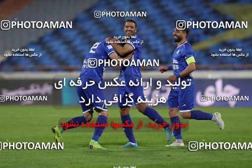 1605556, Tehran, , لیگ برتر فوتبال ایران، Persian Gulf Cup، Week 17، Second Leg، Esteghlal 1 v 0 Foulad Khouzestan on 2021/03/06 at Azadi Stadium