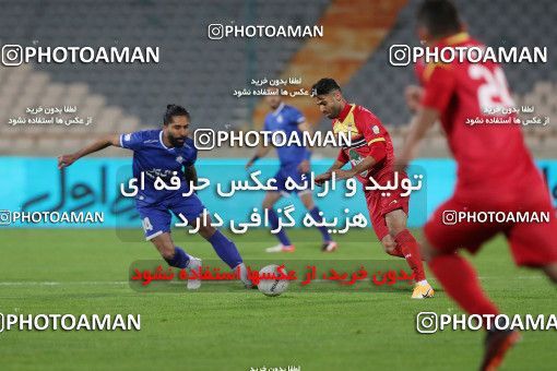 1605510, Tehran, , لیگ برتر فوتبال ایران، Persian Gulf Cup، Week 17، Second Leg، Esteghlal 1 v 0 Foulad Khouzestan on 2021/03/06 at Azadi Stadium
