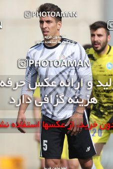 1608364, Tehran, , لیگ دسته دوم فوتبال کشور, 2020-21 season, Week 12, First Leg, Nirou Zamini Tehran 0 v 1 اترک بجنورد on 2021/03/08 at Ghadir Stadium