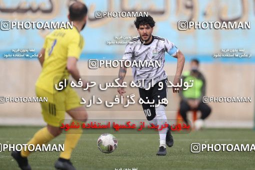 1608645, Tehran, , لیگ دسته دوم فوتبال کشور, 2020-21 season, Week 12, First Leg, Nirou Zamini Tehran 0 v 1 اترک بجنورد on 2021/03/08 at Ghadir Stadium