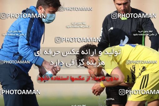 1608692, Tehran, , لیگ دسته دوم فوتبال کشور, 2020-21 season, Week 12, First Leg, Nirou Zamini Tehran 0 v 1 اترک بجنورد on 2021/03/08 at Ghadir Stadium