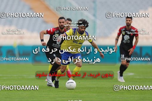 1618032, Tehran, Iran, لیگ برتر فوتبال ایران، Persian Gulf Cup، Week 18، Second Leg، Persepolis 2 v 1 Naft M Soleyman on 2021/03/18 at Azadi Stadium