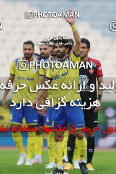 1618064, لیگ برتر فوتبال ایران، Persian Gulf Cup، Week 18، Second Leg، 2021/03/18، Tehran، Azadi Stadium، Persepolis 2 - ۱ Naft M Soleyman