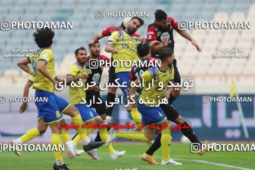 1618046, Tehran, Iran, لیگ برتر فوتبال ایران، Persian Gulf Cup، Week 18، Second Leg، Persepolis 2 v 1 Naft M Soleyman on 2021/03/18 at Azadi Stadium