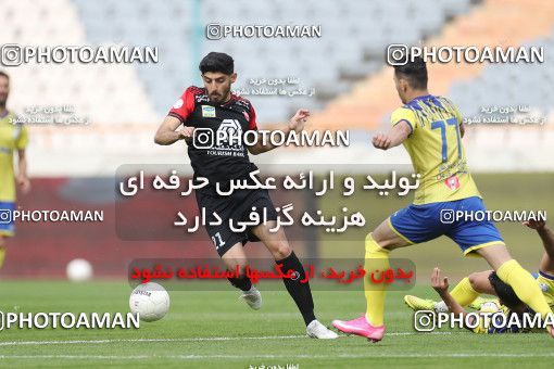 1619022, Tehran, Iran, لیگ برتر فوتبال ایران، Persian Gulf Cup، Week 18، Second Leg، Persepolis 2 v 1 Naft M Soleyman on 2021/03/18 at Azadi Stadium