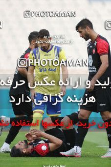 1618948, Tehran, Iran, لیگ برتر فوتبال ایران، Persian Gulf Cup، Week 18، Second Leg، Persepolis 2 v 1 Naft M Soleyman on 2021/03/18 at Azadi Stadium