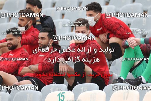 1618861, Tehran, Iran, لیگ برتر فوتبال ایران، Persian Gulf Cup، Week 18، Second Leg، Persepolis 2 v 1 Naft M Soleyman on 2021/03/18 at Azadi Stadium