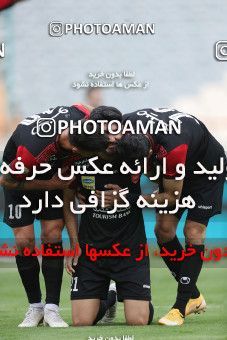 1619039, Tehran, Iran, لیگ برتر فوتبال ایران، Persian Gulf Cup، Week 18، Second Leg، Persepolis 2 v 1 Naft M Soleyman on 2021/03/18 at Azadi Stadium