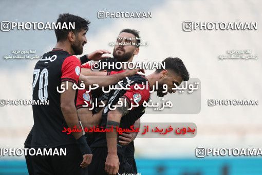 1619234, Tehran, Iran, لیگ برتر فوتبال ایران، Persian Gulf Cup، Week 18، Second Leg، Persepolis 2 v 1 Naft M Soleyman on 2021/03/18 at Azadi Stadium