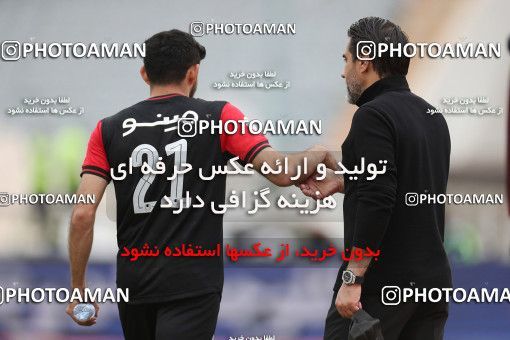 1619050, Tehran, Iran, لیگ برتر فوتبال ایران، Persian Gulf Cup، Week 18، Second Leg، Persepolis 2 v 1 Naft M Soleyman on 2021/03/18 at Azadi Stadium