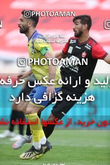 1619191, Tehran, Iran, لیگ برتر فوتبال ایران، Persian Gulf Cup، Week 18، Second Leg، Persepolis 2 v 1 Naft M Soleyman on 2021/03/18 at Azadi Stadium