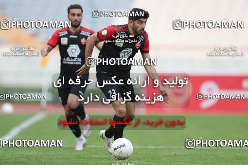 1619208, Tehran, Iran, لیگ برتر فوتبال ایران، Persian Gulf Cup، Week 18، Second Leg، Persepolis 2 v 1 Naft M Soleyman on 2021/03/18 at Azadi Stadium