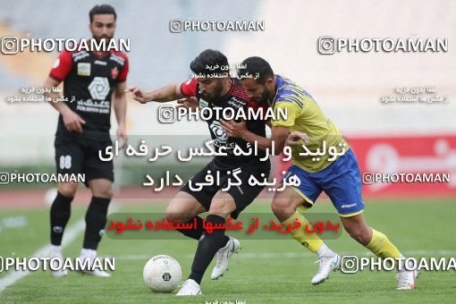 1619044, Tehran, Iran, لیگ برتر فوتبال ایران، Persian Gulf Cup، Week 18، Second Leg، Persepolis 2 v 1 Naft M Soleyman on 2021/03/18 at Azadi Stadium