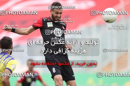 1619034, Tehran, Iran, لیگ برتر فوتبال ایران، Persian Gulf Cup، Week 18، Second Leg، Persepolis 2 v 1 Naft M Soleyman on 2021/03/18 at Azadi Stadium