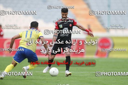 1619442, Tehran, Iran, لیگ برتر فوتبال ایران، Persian Gulf Cup، Week 18، Second Leg، Persepolis 2 v 1 Naft M Soleyman on 2021/03/18 at Azadi Stadium