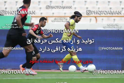 1619335, لیگ برتر فوتبال ایران، Persian Gulf Cup، Week 18، Second Leg، 2021/03/18، Tehran، Azadi Stadium، Persepolis 2 - ۱ Naft M Soleyman