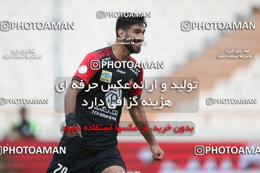 1619343, Tehran, Iran, لیگ برتر فوتبال ایران، Persian Gulf Cup، Week 18، Second Leg، Persepolis 2 v 1 Naft M Soleyman on 2021/03/18 at Azadi Stadium