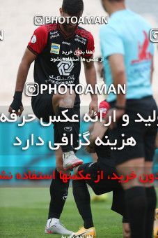 1619300, Tehran, Iran, لیگ برتر فوتبال ایران، Persian Gulf Cup، Week 18، Second Leg، Persepolis 2 v 1 Naft M Soleyman on 2021/03/18 at Azadi Stadium