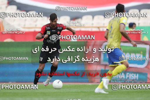 1619383, Tehran, Iran, لیگ برتر فوتبال ایران، Persian Gulf Cup، Week 18، Second Leg، Persepolis 2 v 1 Naft M Soleyman on 2021/03/18 at Azadi Stadium