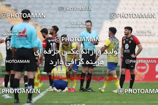 1619450, Tehran, Iran, لیگ برتر فوتبال ایران، Persian Gulf Cup، Week 18، Second Leg، Persepolis 2 v 1 Naft M Soleyman on 2021/03/18 at Azadi Stadium