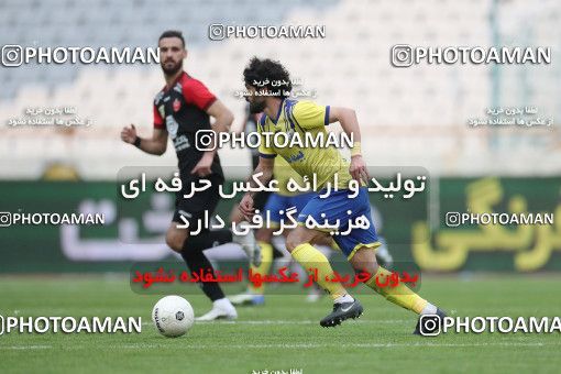 1619311, لیگ برتر فوتبال ایران، Persian Gulf Cup، Week 18، Second Leg، 2021/03/18، Tehran، Azadi Stadium، Persepolis 2 - ۱ Naft M Soleyman