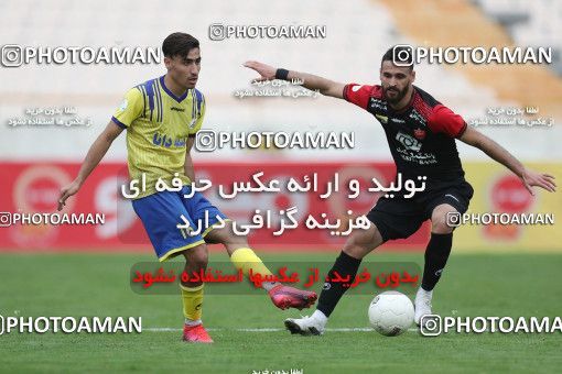 1619258, Tehran, Iran, لیگ برتر فوتبال ایران، Persian Gulf Cup، Week 18، Second Leg، Persepolis 2 v 1 Naft M Soleyman on 2021/03/18 at Azadi Stadium