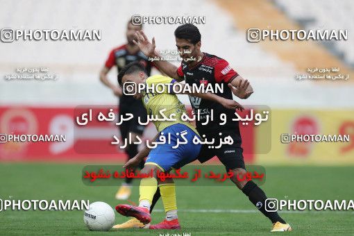 1619313, Tehran, Iran, لیگ برتر فوتبال ایران، Persian Gulf Cup، Week 18، Second Leg، Persepolis 2 v 1 Naft M Soleyman on 2021/03/18 at Azadi Stadium