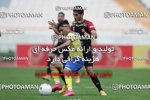 1619408, Tehran, Iran, لیگ برتر فوتبال ایران، Persian Gulf Cup، Week 18، Second Leg، Persepolis 2 v 1 Naft M Soleyman on 2021/03/18 at Azadi Stadium