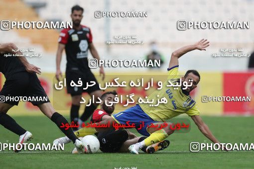 1619254, Tehran, Iran, لیگ برتر فوتبال ایران، Persian Gulf Cup، Week 18، Second Leg، Persepolis 2 v 1 Naft M Soleyman on 2021/03/18 at Azadi Stadium