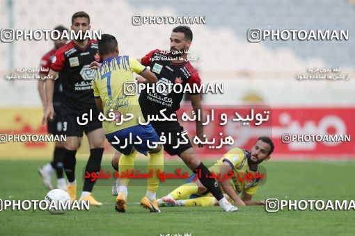 1619426, Tehran, Iran, لیگ برتر فوتبال ایران، Persian Gulf Cup، Week 18، Second Leg، Persepolis 2 v 1 Naft M Soleyman on 2021/03/18 at Azadi Stadium
