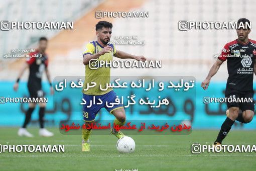 1619360, Tehran, Iran, لیگ برتر فوتبال ایران، Persian Gulf Cup، Week 18، Second Leg، Persepolis 2 v 1 Naft M Soleyman on 2021/03/18 at Azadi Stadium