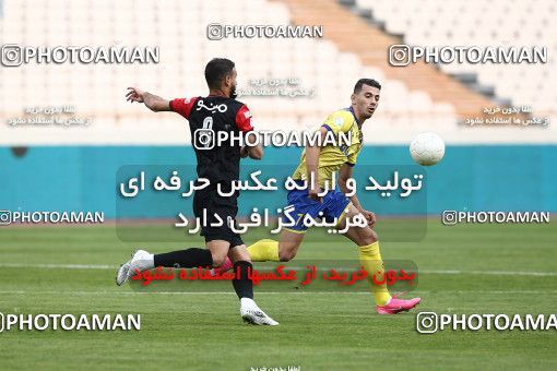 1618196, Tehran, Iran, لیگ برتر فوتبال ایران، Persian Gulf Cup، Week 18، Second Leg، Persepolis 2 v 1 Naft M Soleyman on 2021/03/18 at Azadi Stadium