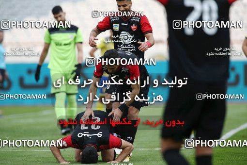 1618182, Tehran, Iran, لیگ برتر فوتبال ایران، Persian Gulf Cup، Week 18، Second Leg، Persepolis 2 v 1 Naft M Soleyman on 2021/03/18 at Azadi Stadium